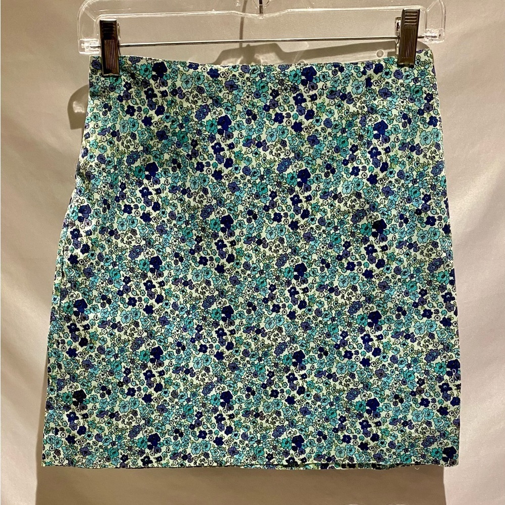 A. Byer Floral Cotton Skirt, size 5